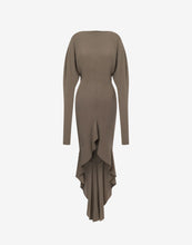 Load image into Gallery viewer, Philosophy di Lorenzo Serafini Crepe Dress with Raffles