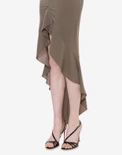 Load image into Gallery viewer, Philosophy di Lorenzo Serafini Crepe Dress with Raffles