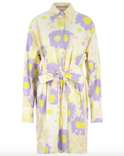 Load image into Gallery viewer, Sportmax Baldi Floral Cotton Poplin Shirt Dress
