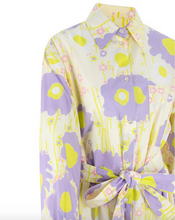 Load image into Gallery viewer, Sportmax Baldi Floral Cotton Poplin Shirt Dress
