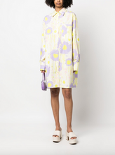 Load image into Gallery viewer, Sportmax Baldi Floral Cotton Poplin Shirt Dress