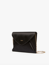 Load image into Gallery viewer, Max Mara Envelope Silk and Viscose Black Evening Bag