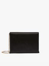 Load image into Gallery viewer, Max Mara Envelope Silk and Viscose Black Evening Bag