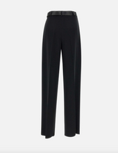Load image into Gallery viewer, Max Mara Neottia Navy Belted Trousers