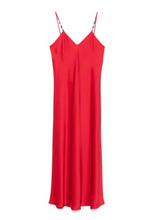 Load image into Gallery viewer, Max Mara Rive Red Slip Dress