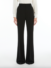 Load image into Gallery viewer, Max Mara Alabama Black Cady Trousers