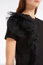 Load image into Gallery viewer, Max Mara Sughero Black Couture T-shirt