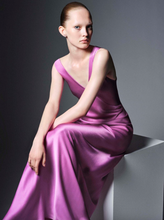 Load image into Gallery viewer, Max Mara Pilly Envers Satin Slip Dress