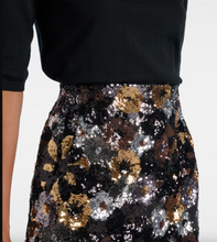 Load image into Gallery viewer, Max Mara Damiana Tulle and Sequins Pencil Skirt