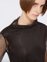 Load image into Gallery viewer, Sportmax Gerarda Mesh Top with Crystals