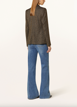 Load image into Gallery viewer, Luisa Cerano Metallic Gold Evening Blazer