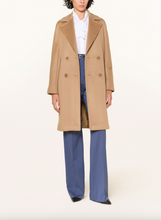 Load image into Gallery viewer, Max Mara Agenda Camel Wool Coat
