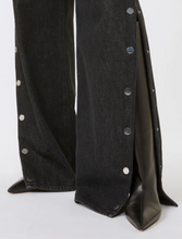Load image into Gallery viewer, Sportmax Galante Side Poppers Wide Leg Jeans