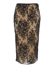 Load image into Gallery viewer, Max Mara Cosmo Lace Pencil Skirt