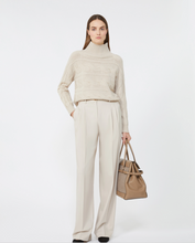 Load image into Gallery viewer, Max Mara Vodka Ivory Cable-knit Sweater