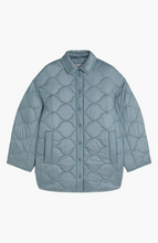 Load image into Gallery viewer, Max Mara Zante Quilted Jacket in Avio