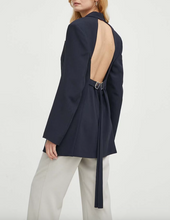 Load image into Gallery viewer, Hugo Boss Jabuckle1 Backless Navy Blazer