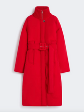 Load image into Gallery viewer, Sportmax Casarsa Red Puffer Coat