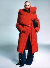 Load image into Gallery viewer, Sportmax Casarsa Red Puffer Coat