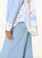 Load image into Gallery viewer, Herzens Angelegenheit Stripes and Florals Shirt