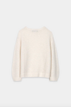 Load image into Gallery viewer, Luisa Cerano Cream Featherweight Sweater