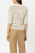 Load image into Gallery viewer, Luisa Cerano Cream Fluffy Sweater
