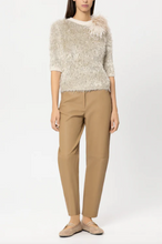 Load image into Gallery viewer, Luisa Cerano Cream Fluffy Sweater