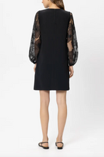 Load image into Gallery viewer, Luisa Cerano Cocktail Dress with Floral Sleeves