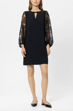 Load image into Gallery viewer, Luisa Cerano Cocktail Dress with Floral Sleeves