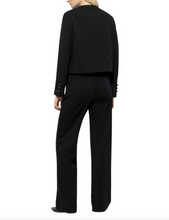Load image into Gallery viewer, Luisa Cerano Punto Milano Black Trousers