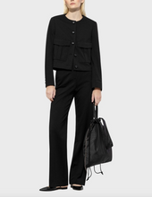 Load image into Gallery viewer, Luisa Cerano Punto Milano Black Trousers