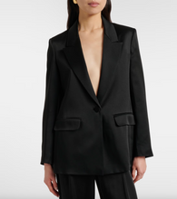 Load image into Gallery viewer, Max Mara MSTALBINO Black Tuxedo Jacket