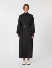 Load image into Gallery viewer, Sportmax SPXRONCHI Cotton Shirt Dress Pleated Back