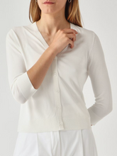 Load image into Gallery viewer, Max Mara MMLSTEMMA White Cardigan