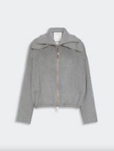 Load image into Gallery viewer, Sportmax Emiro Grey Wool Bomber Jacket