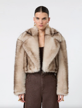 Load image into Gallery viewer, Sportmax Quantum Short Faux Fur Jacket