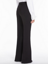 Load image into Gallery viewer, Sportmax Hangar Flared Black Wool Trousers