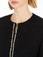 Load image into Gallery viewer, Max Mara Onirica Black Tweed Jacket