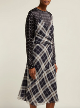 Load image into Gallery viewer, Sportmax Poltava Check and Polka-dots Dress