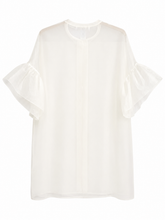 Load image into Gallery viewer, Alberre Odette Silk Organza Coat
