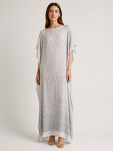 Load image into Gallery viewer, Alberre Odette Beaded Kaftan Style Evening Dress
