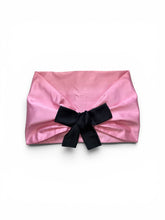 Load image into Gallery viewer, Alberre Odette Pink Taffeta Shawl with Bow
