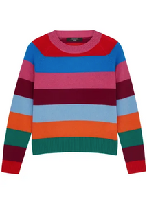 Max Mara Weekend Cosimo Striped Cashmere Sweater