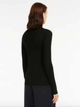 Load image into Gallery viewer, Sportmax Pisano Ribbed Black Poloneck Sweater
