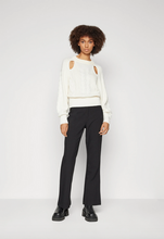 Load image into Gallery viewer, Hugo Boss C_Fablessa Cream Braided Sweater
