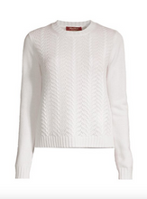 Load image into Gallery viewer, Max Mara Cluny Cream Open Knit Sweater
