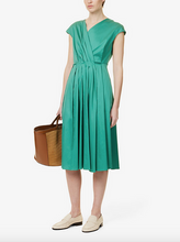 Load image into Gallery viewer, Max Mara Weekend Vertice Cotton Satin Dress
