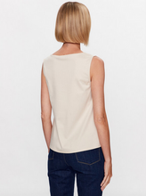 Load image into Gallery viewer, Max Mara Weekend Sonale Ivory Satin Top
