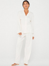 Load image into Gallery viewer, Hugo Boss Clear_Long Set Jersey Rib Pajamas
