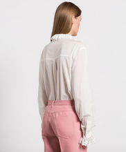 Load image into Gallery viewer, Philosophy Di Lorenzo Serafini Cotton Voile Blouse W/bow
